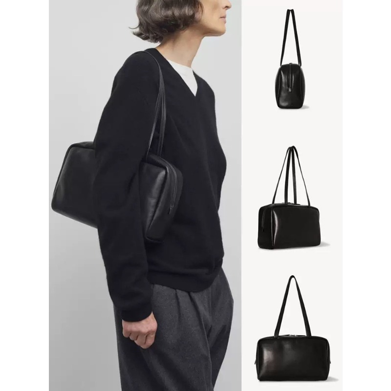 Interior Design Simple - Sheepskin leather bowling bag luxury designer