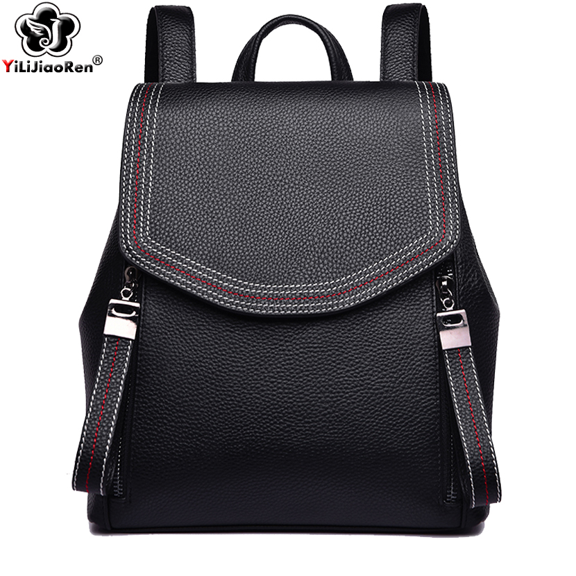 Interior Design Simple - Fashion Thread Women Backpack Designer Genuine