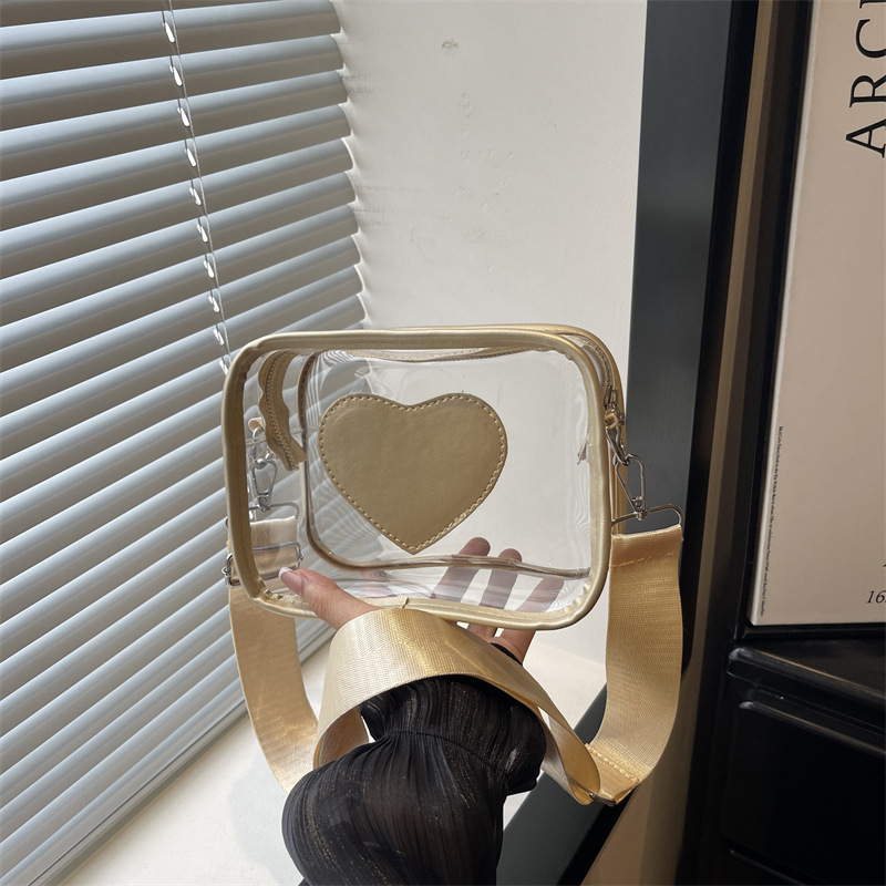 Interior Design Style - New Transparent Lightweight Casual Crossbody Bag