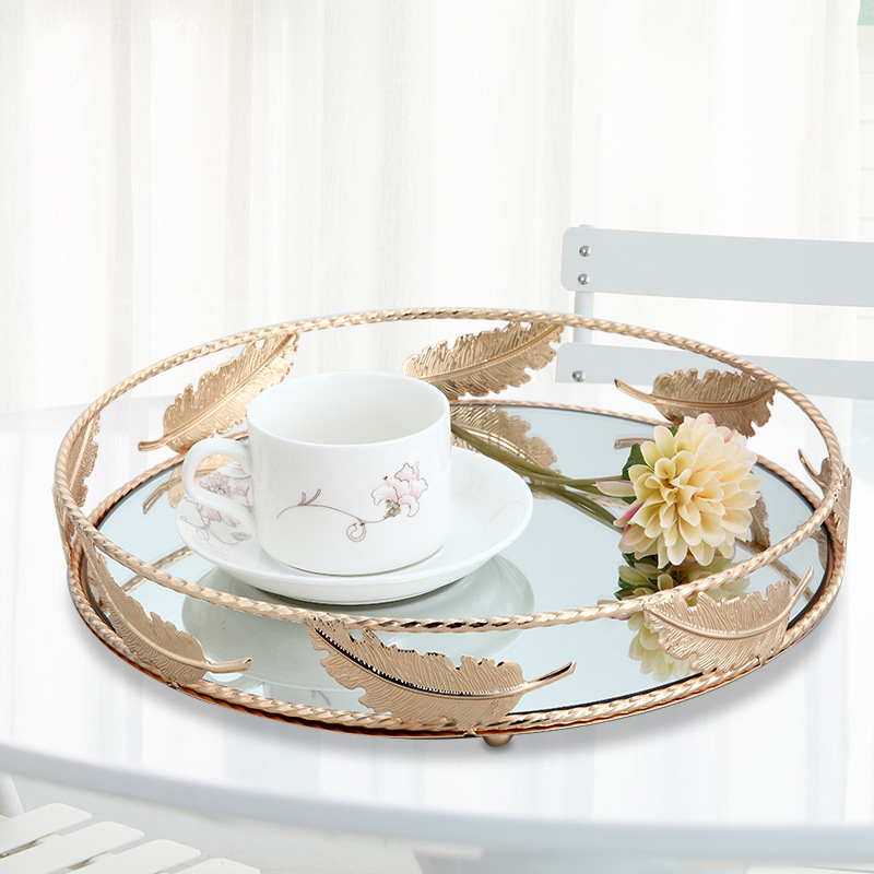 PEANDIM Minimalist Round Mirro - Travertine Tray Oval review and price