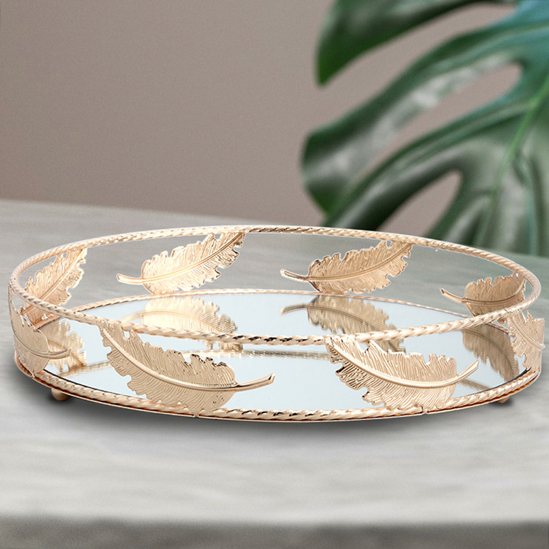 PEANDIM Minimalist Round Mirro - Travertine Tray Oval review and price