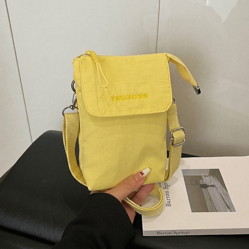 Solid Color Nylon Phone Bag Ul - Interior Design Style review and price