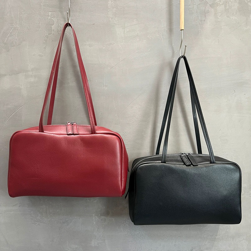 Sheepskin leather bowling bag  - Interior Design Simple review and price