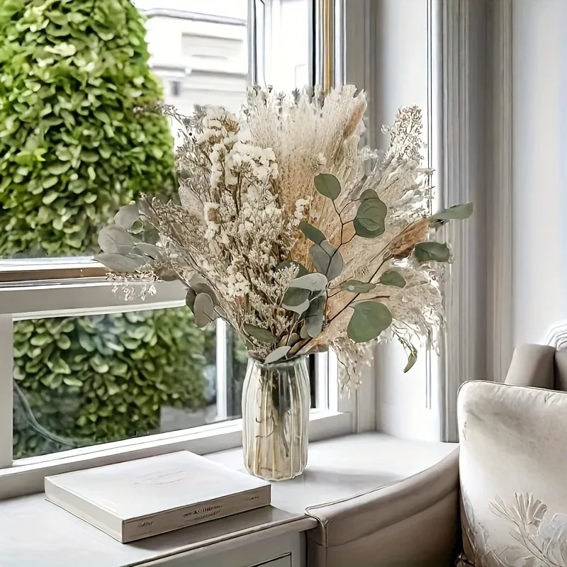 Natural Dried Flowers Bouquet  - Dried Pampas Bundle review and price