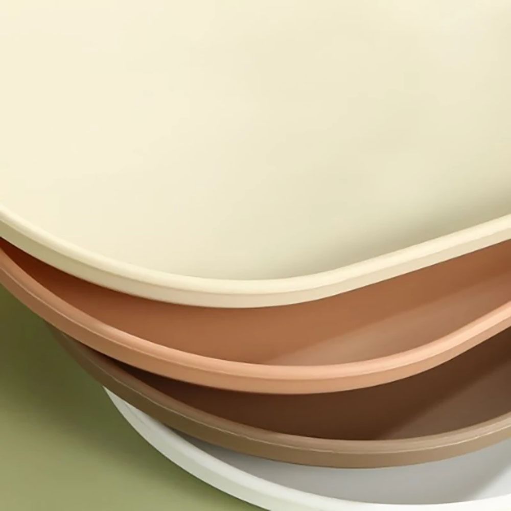 1Pcs Durable Stackable Fruit P - Travertine Tray Oval review and price