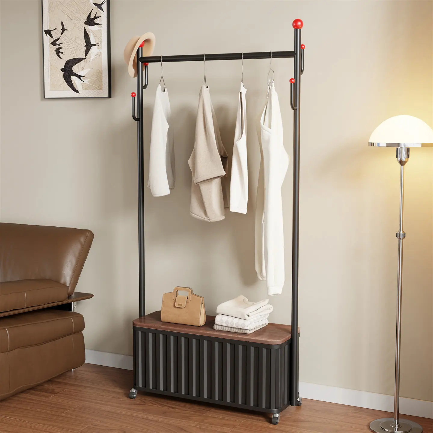Luxury Modular Coat Rack Retro - Interior Design Vintage Modern review and price