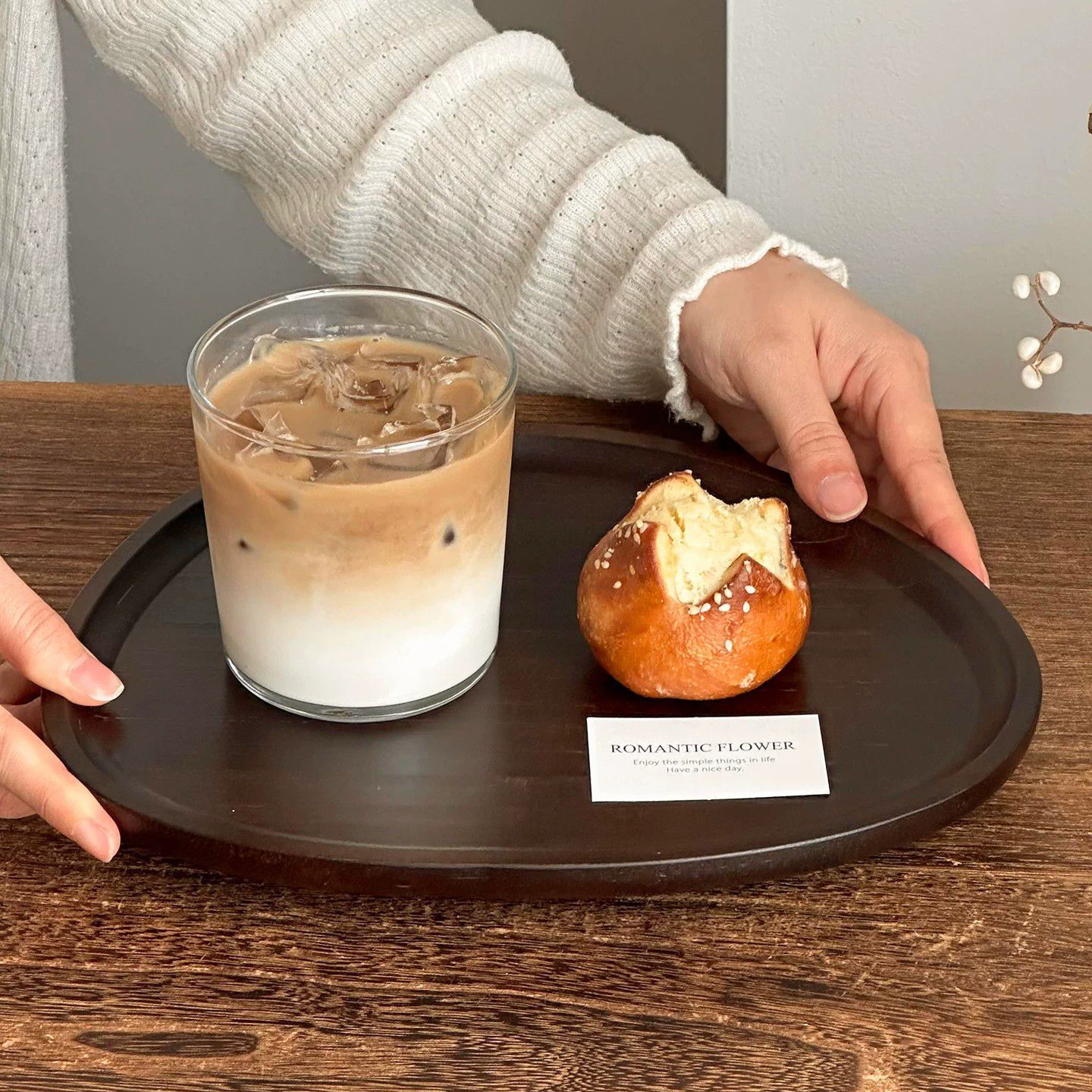 Wood Coffee Tray Oval Dessert  - Travertine Tray Oval review and price