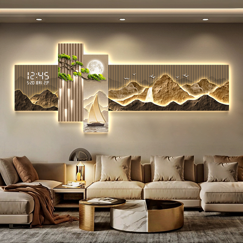 Living Room Bedroom Wall Clock - Interior Design Vintage Modern review and price