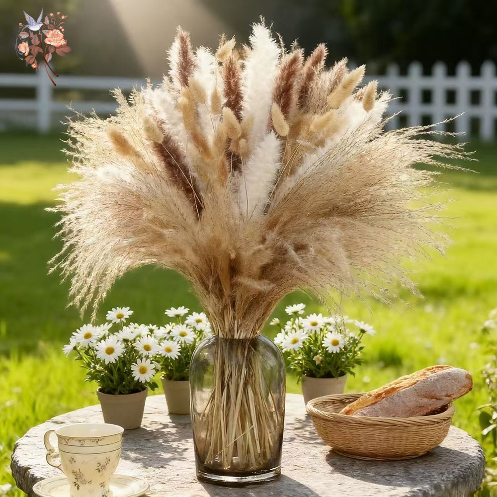 Mixed Natural Dried Flower Bou - Dried Pampas Bundle review and price