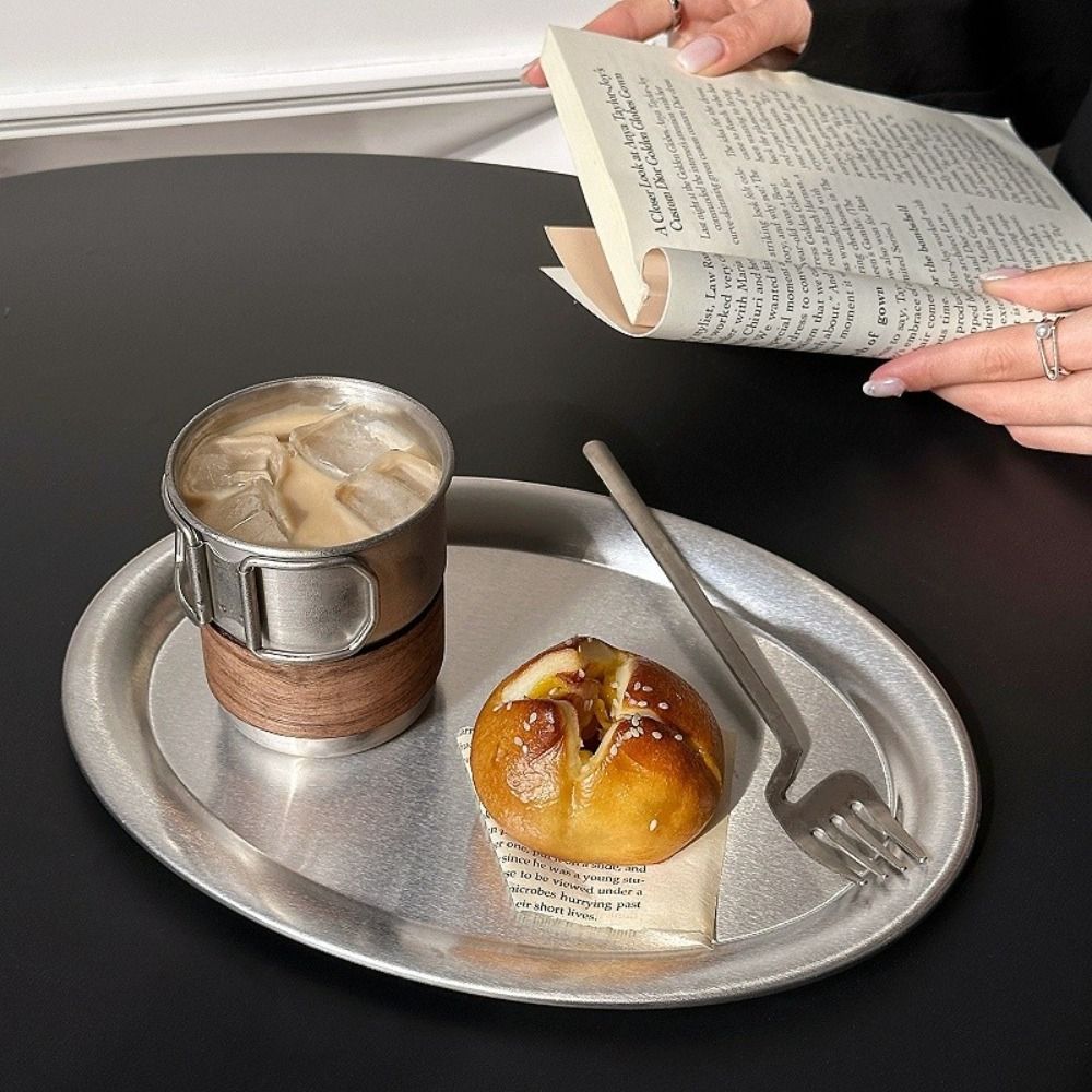 New Stainless Steel Cake Tray  - Travertine Tray Oval review and price