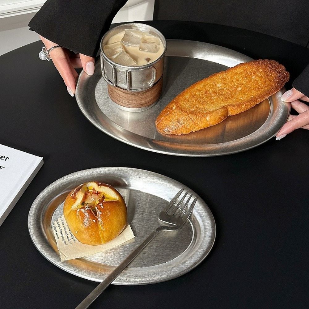 New Stainless Steel Cake Tray  - Travertine Tray Oval review and price