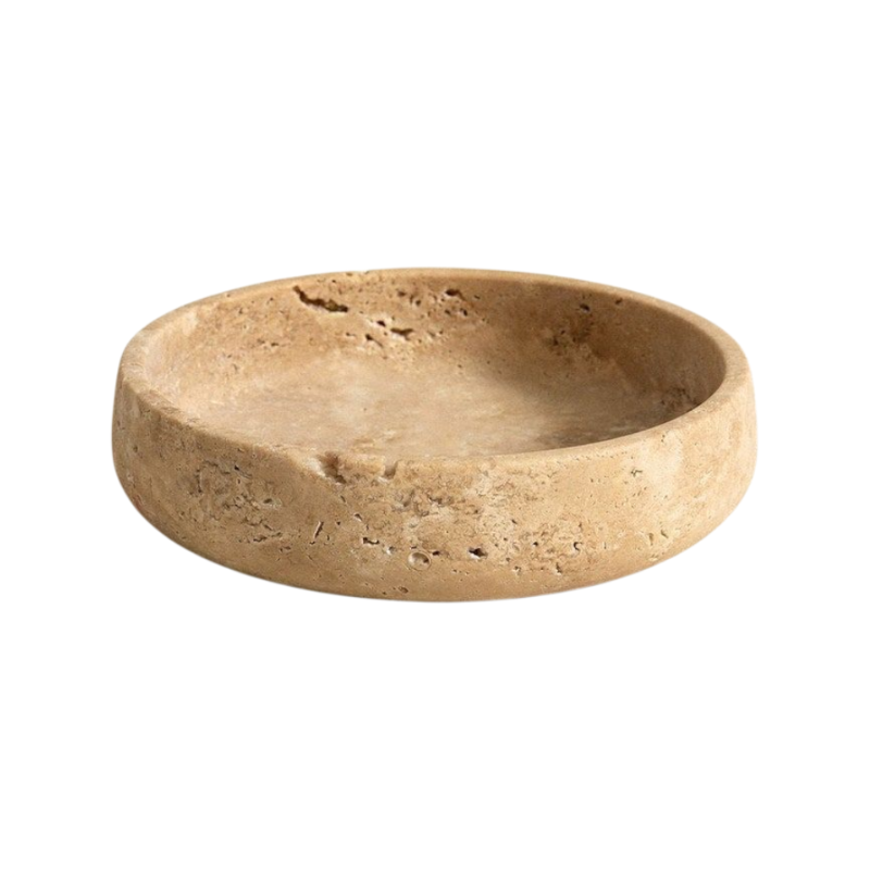 Natural Travertine Round Bowl  - Travertine Tray Oval review and price