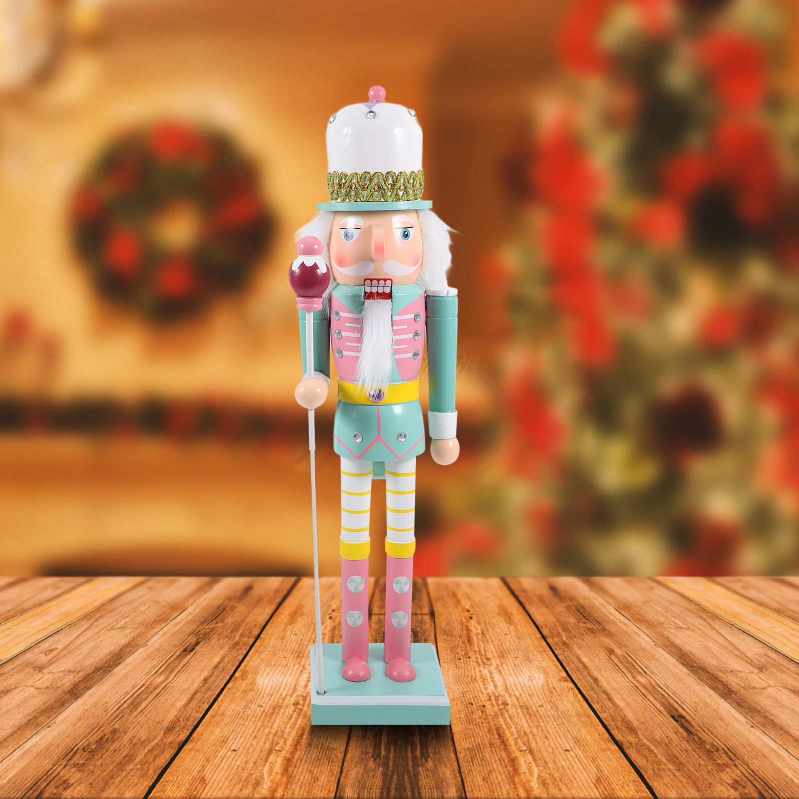 Wooden Nutcracker Ornament Chr - Interior Design Style review and price