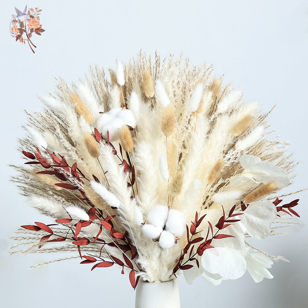 70pcs Dried Pampas Flowers Bou - Dried Pampas Bundle review and price