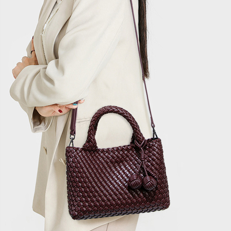 Woven Shopper Bag Fashionable  - Interior Design Style review and price