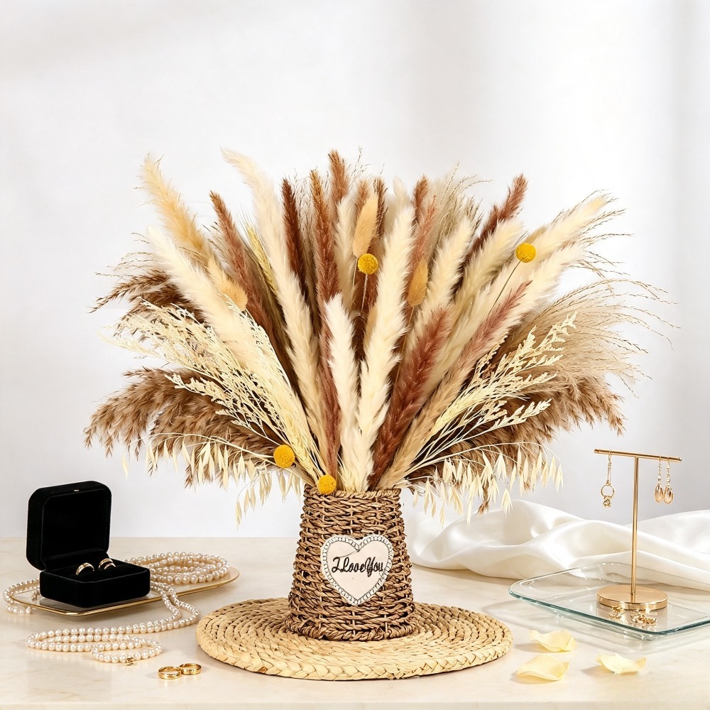 Natural Mixed Dried Flower Bou - Dried Pampas Bundle review and price