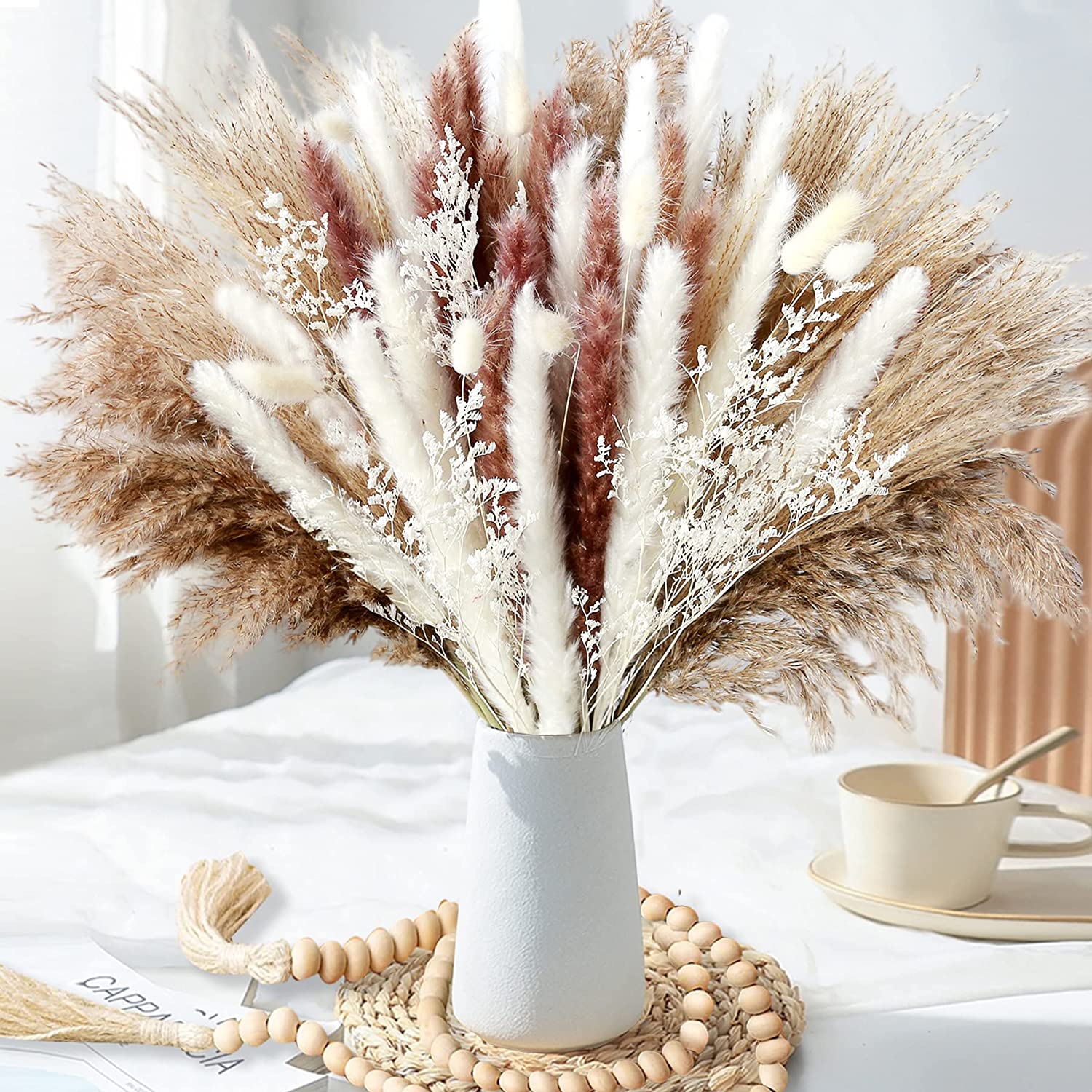 Home Table Decor Dried Plants  - Dried Pampas Bundle review and price