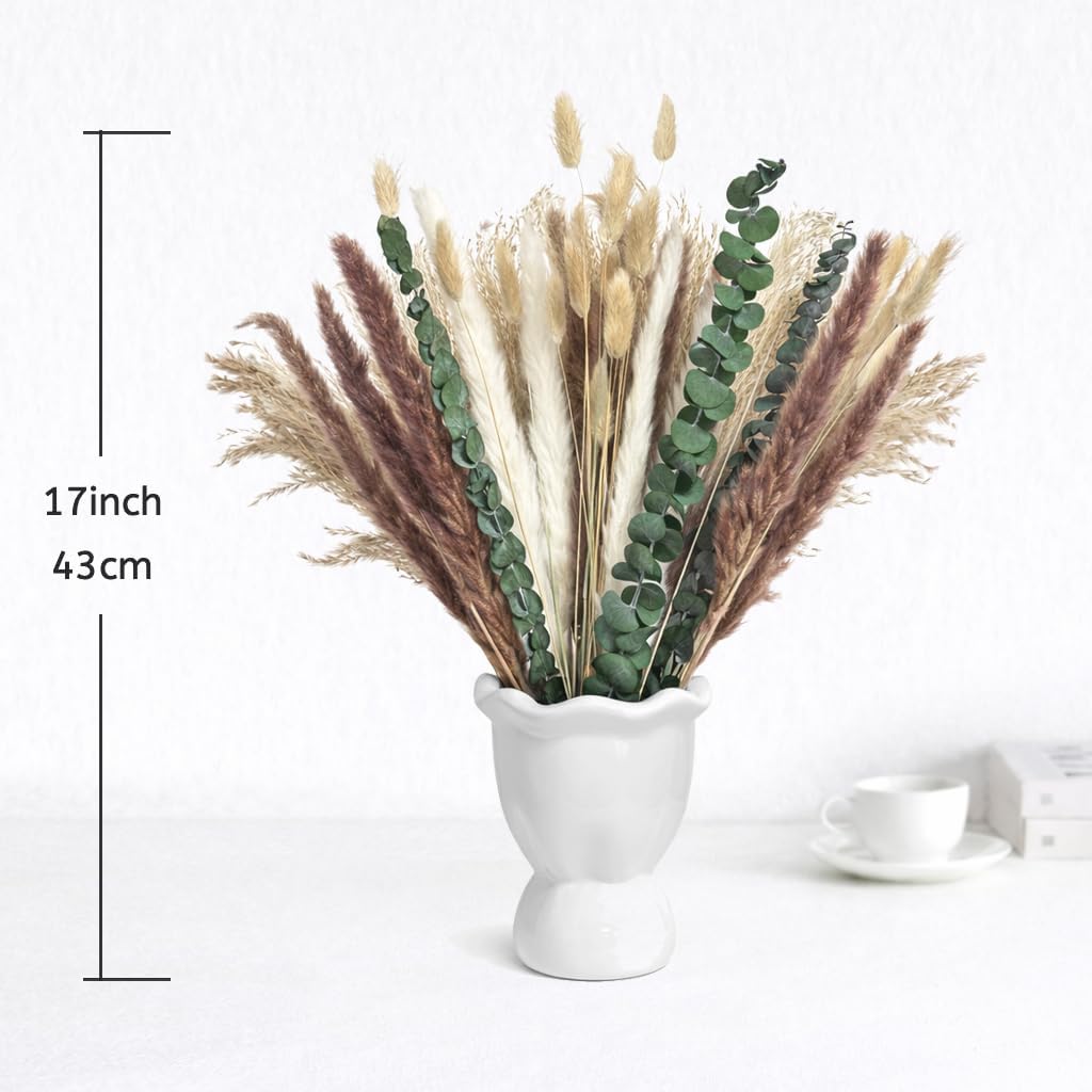 65Pcs DIY Natural Dried Flower - Dried Pampas Bundle review and price